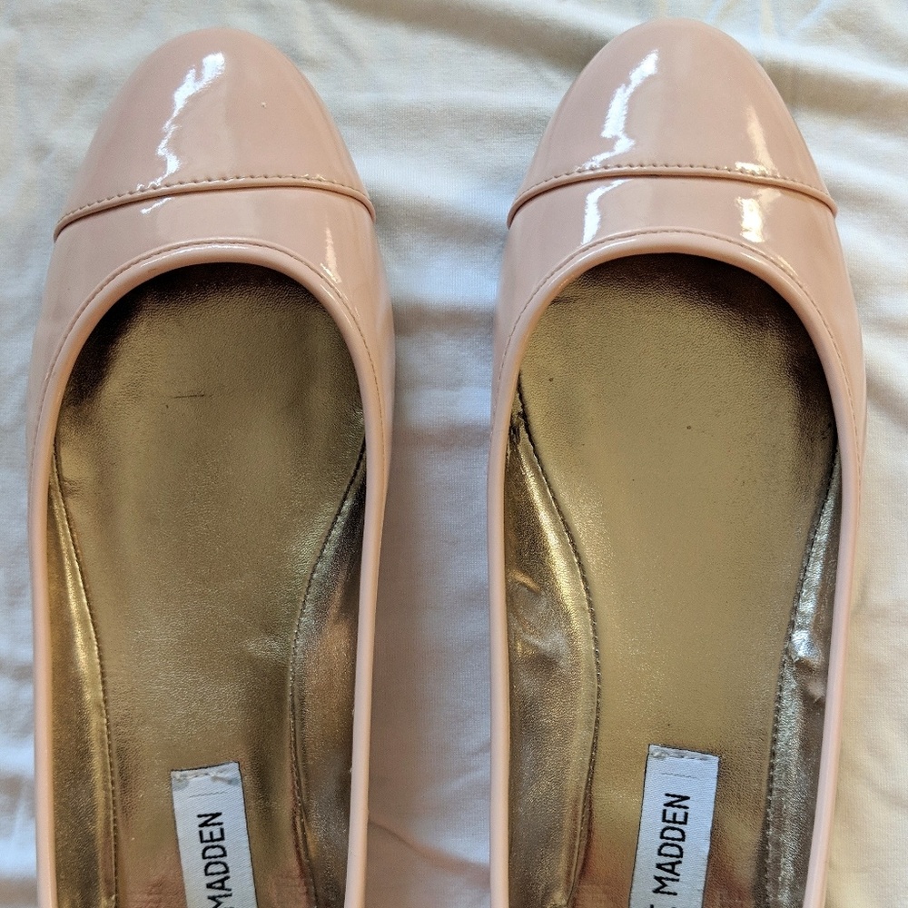 Steve Madden Pale Pink Ballet Flats